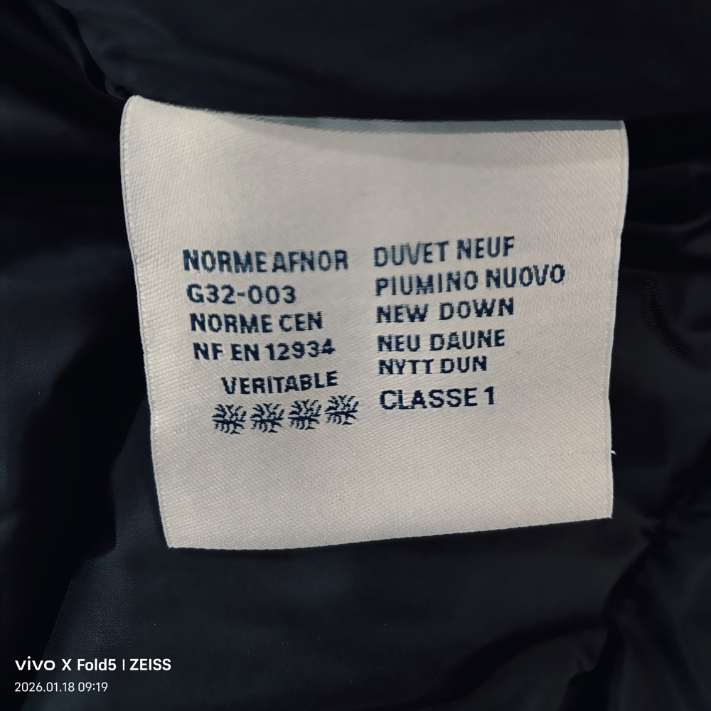Moncler Dark Blue Puffer Jacket - Picture 7 of 9